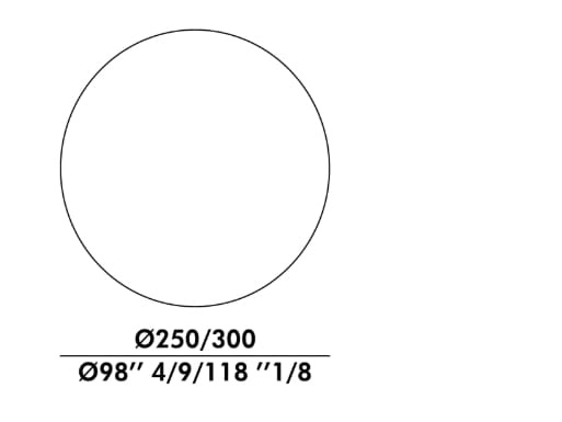 Ткань сплошной цвет круглый ковер EFORMA RINA ARCH-00024093 - Вид №2