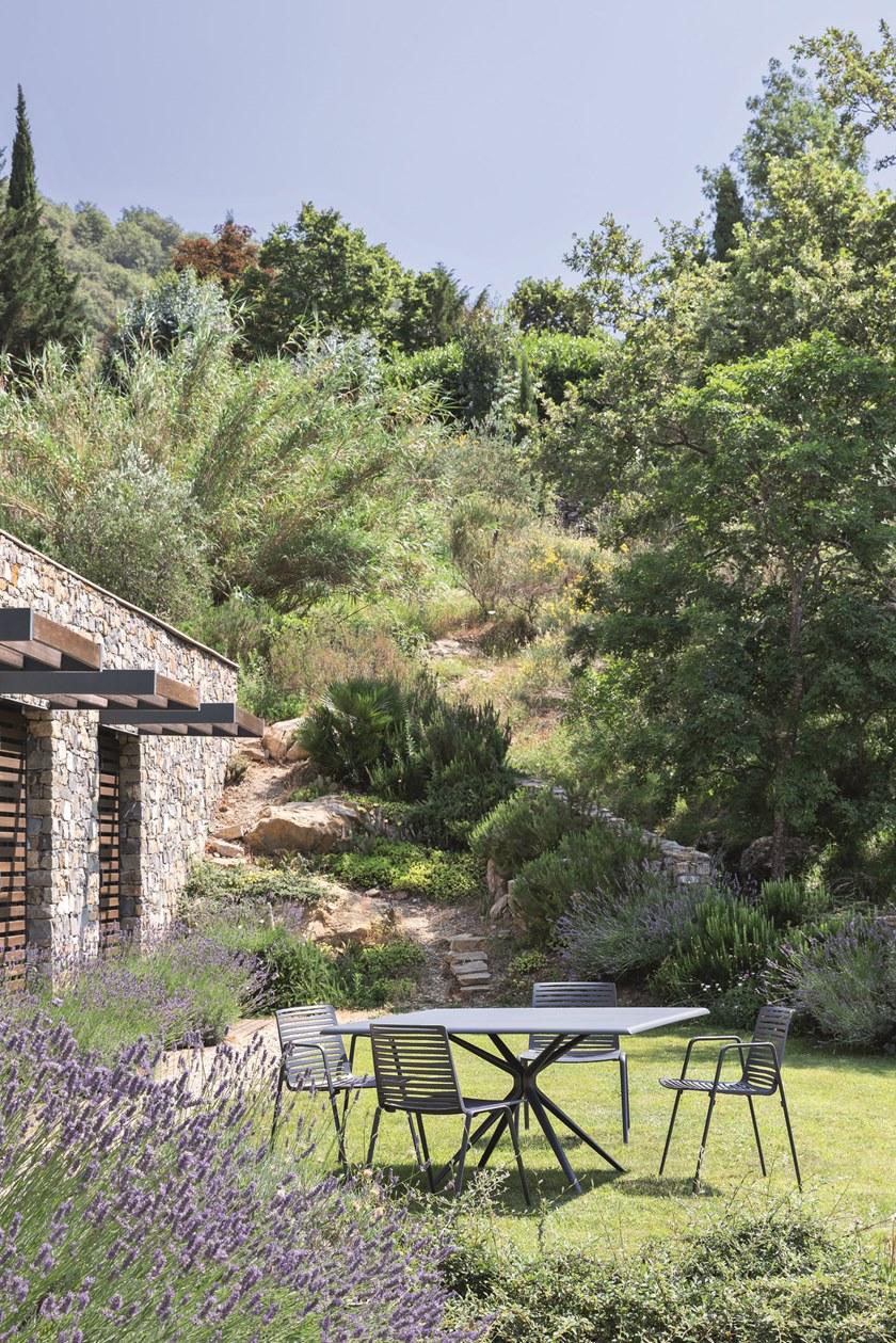 FAST Квадратный алюминиевый садовый стол Moai 92q14a - Вид №5