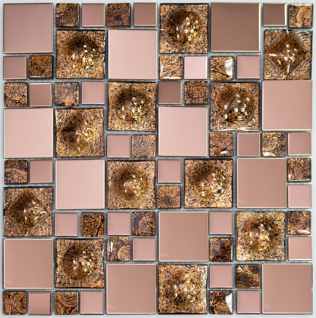 Мозаика металлическая MS-624 SN-Mosaic Metal 