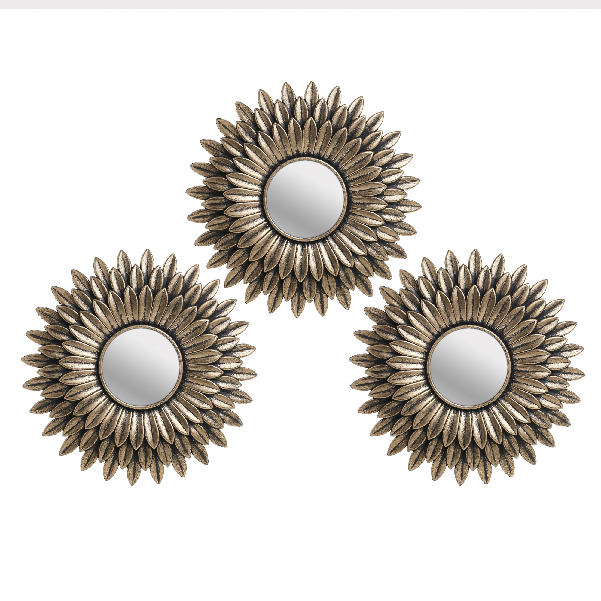 3895290.0033 ЗЕРКАЛО НАСТЕННОЕ, НАБОР 3ШТ TO4ROOMS 