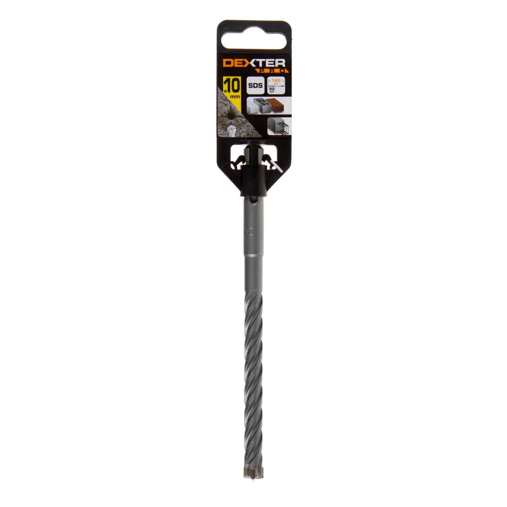 Бур по бетону SDS-plus Dexter к. Pro FD-A0021 10х92х160 мм 16659598 STLM-2187834  - Вид №3