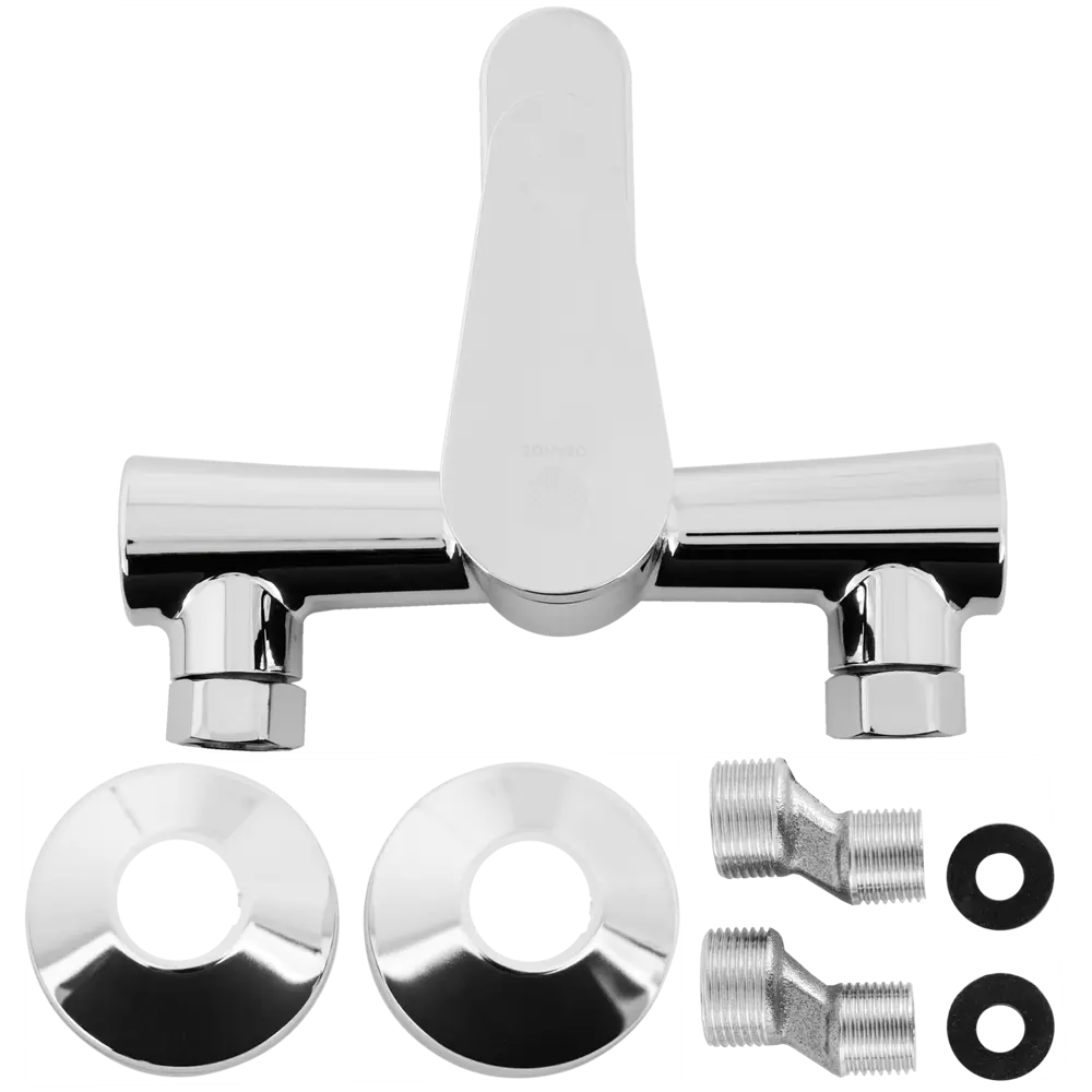 Смеситель для ванны OneLife P15-100CR однорычажный цвет хром ORANGE STLM-2111526 - Вид №2