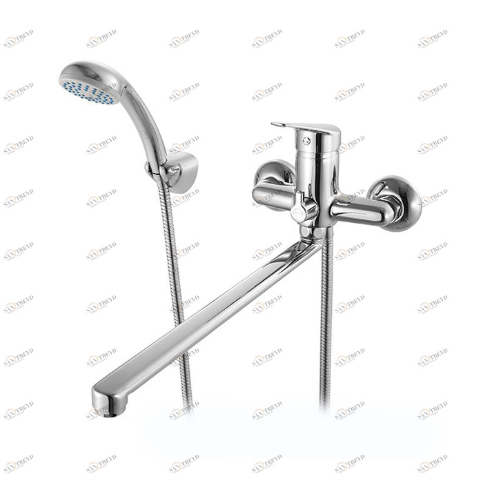 HUDSBLCM10 Milardo Hudson Смеситель для ванны с длинным изливом Hudson Россия