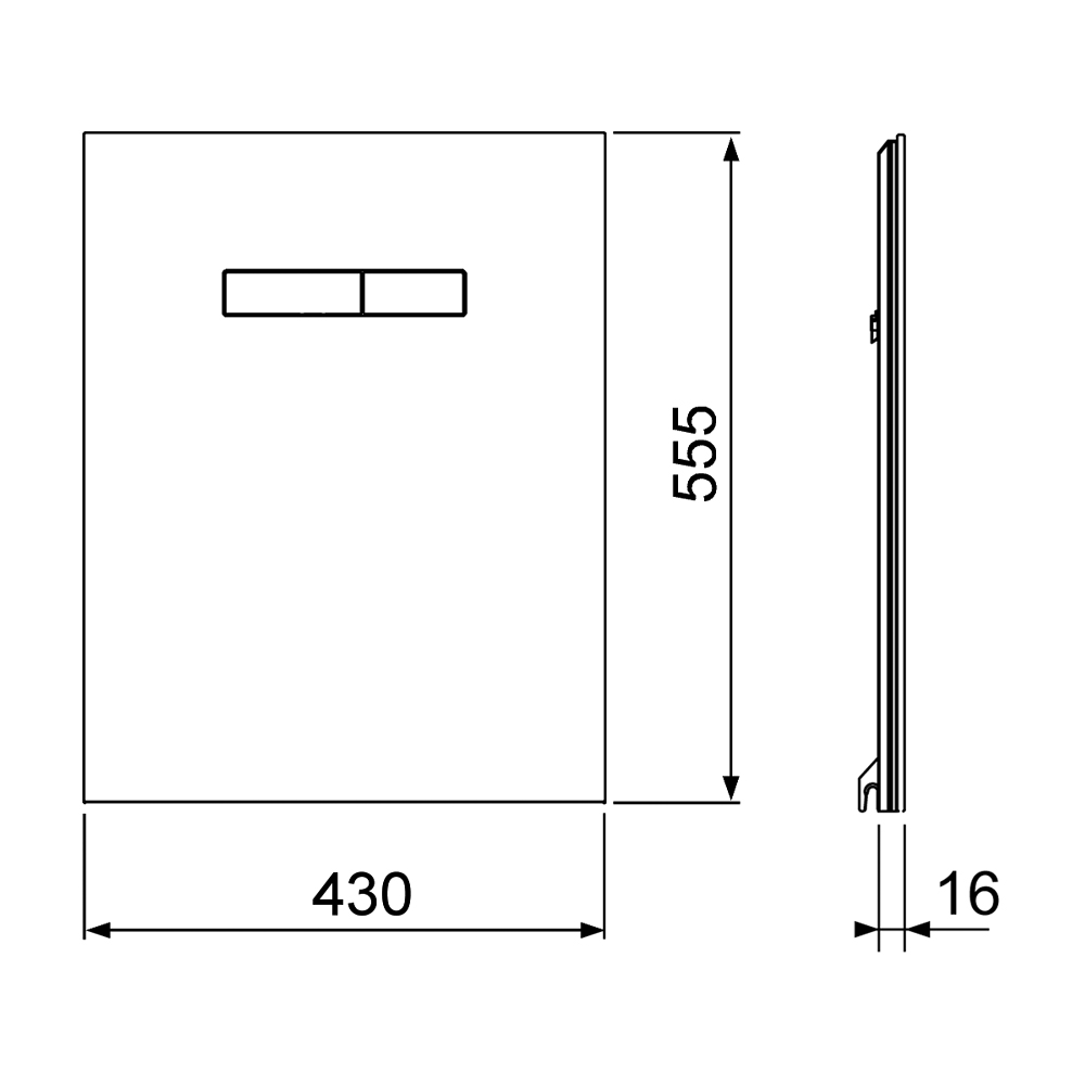 9650005 Стеклянные панели Tece TECElux - Вид №5