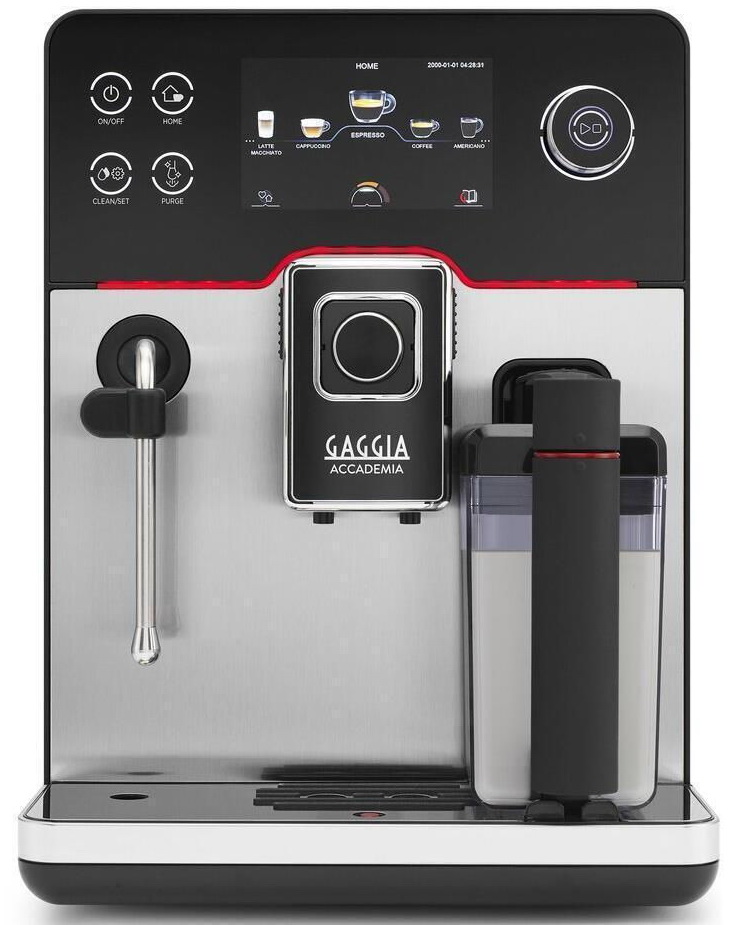 9081531 Кофемашина автоматическая GAGGIA RI9782/01 - NEW ACCADEMIA INOX черный STDN-0058641 - Вид №1