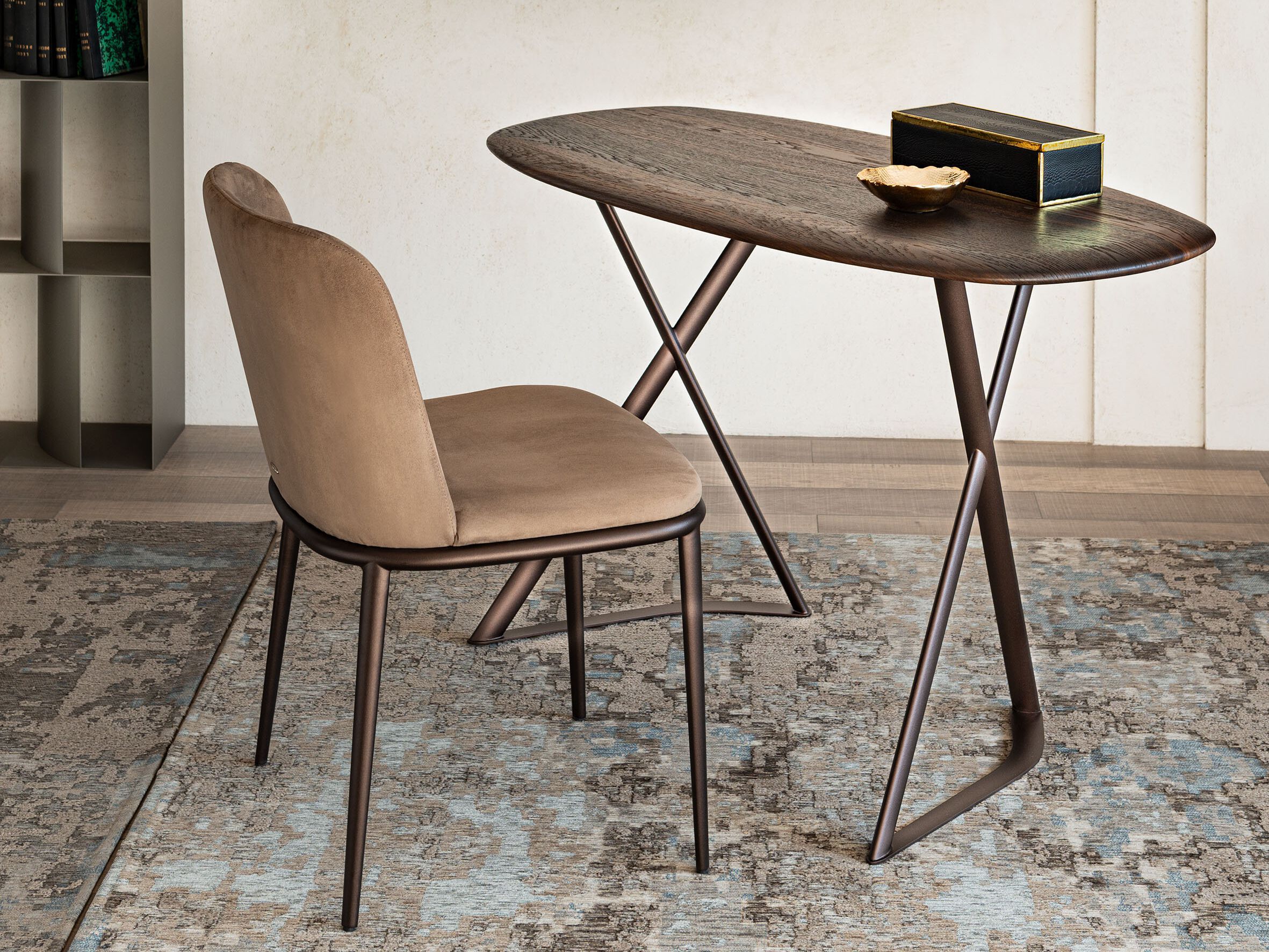 Деревянный письменный стол Cattelan italia Таити ARCH-00016475