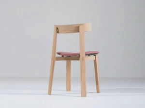 Gazzda Стул с открытой спинкой, обитый тканью Nora