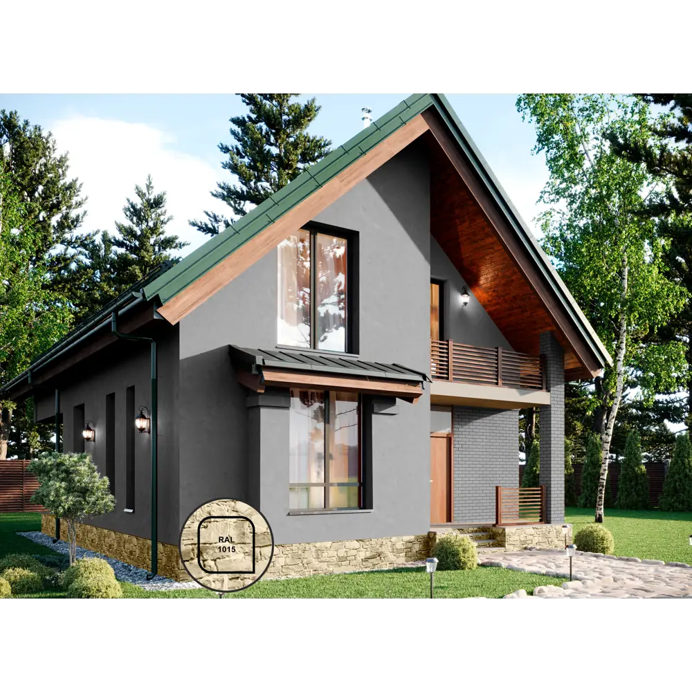 Фасадная краска Dufa Siloxane - защита на 15 лет с онлайн-колеровкой 82141656 STLM-0020255 - Вид №4