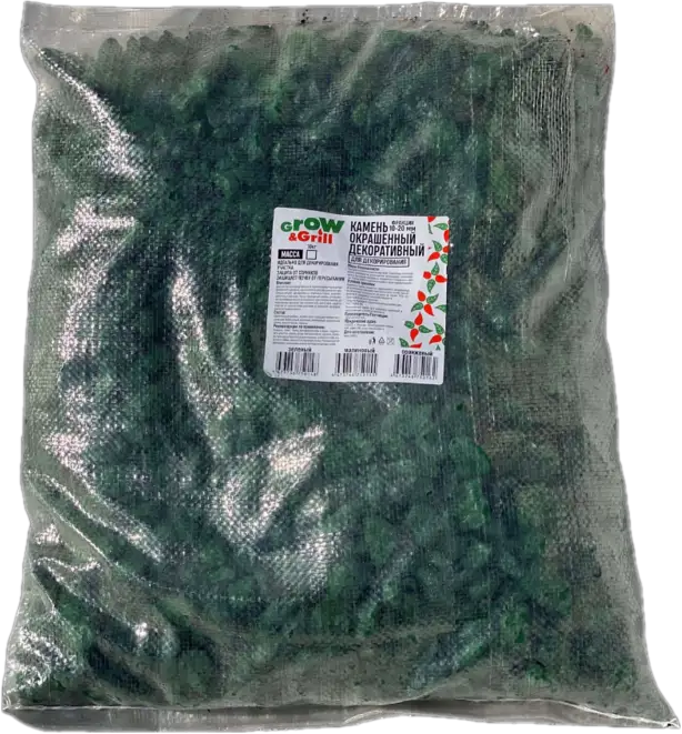 Santreyd Камень декоративный зеленый для ландшафтного дизайна 10 кг 87655100
