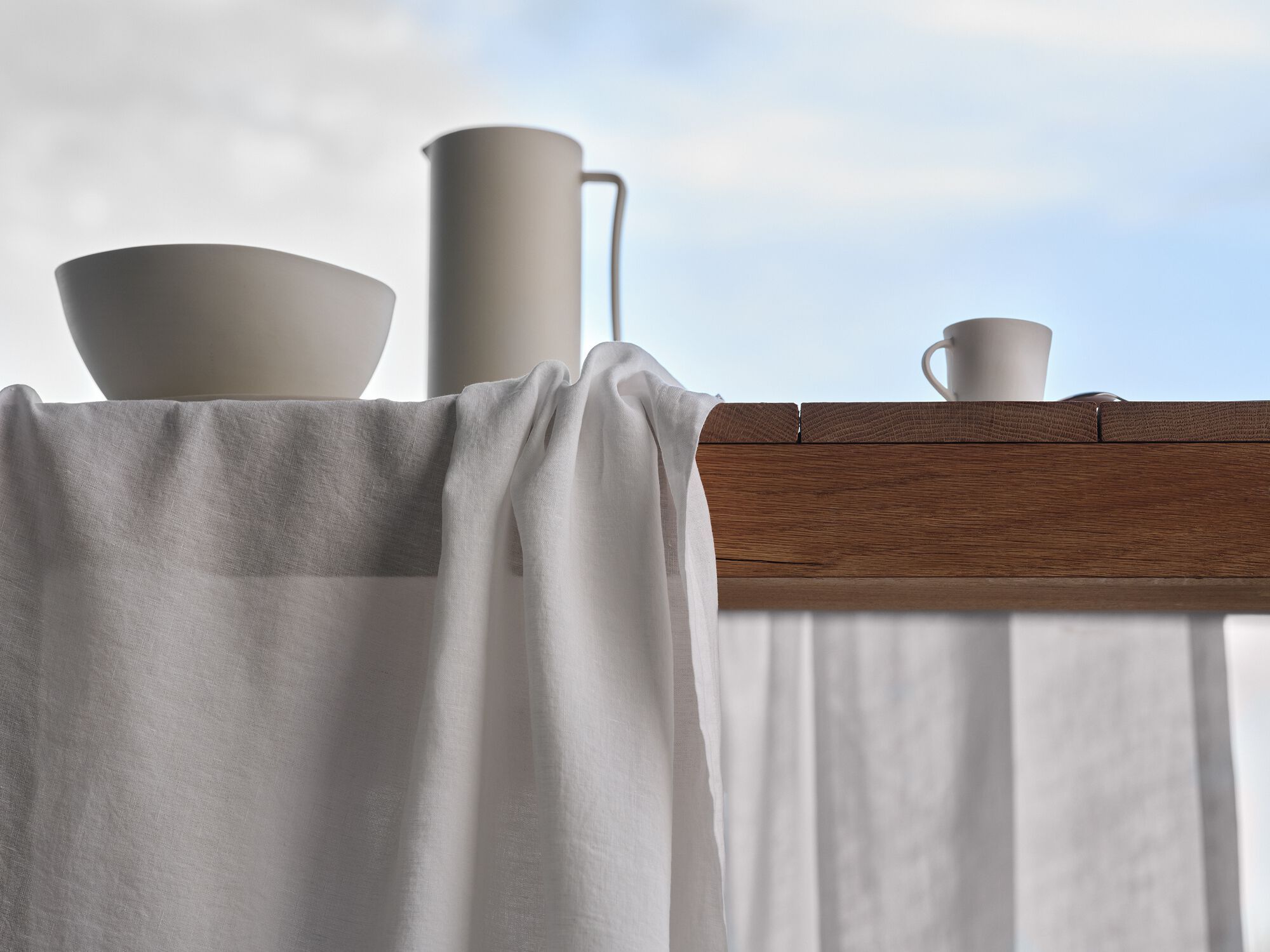 Тяжелая льняная скатерть Society Limonta ARCH-00063147 - Вид №13