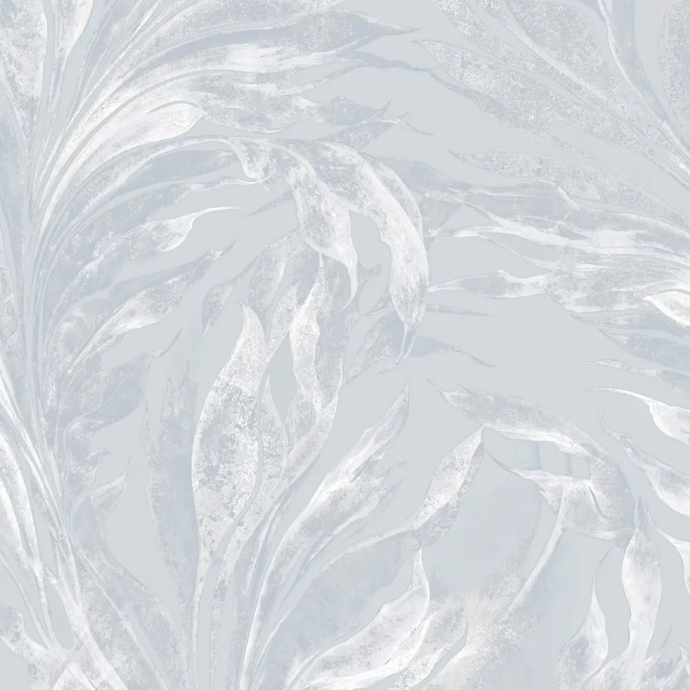Обои Anturage Livadia серые с растительным орнаментом 89389760 STLM-1570038 - Вид №1