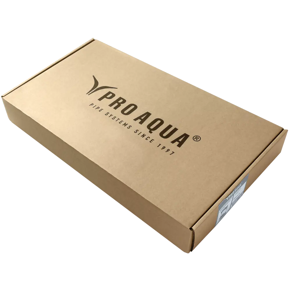 Коллекторная группа с расходомерами Pro Aqua 1"x3/4" 9 выходов нержавеющая сталь 84736646 STLM-2048343  - Вид №4