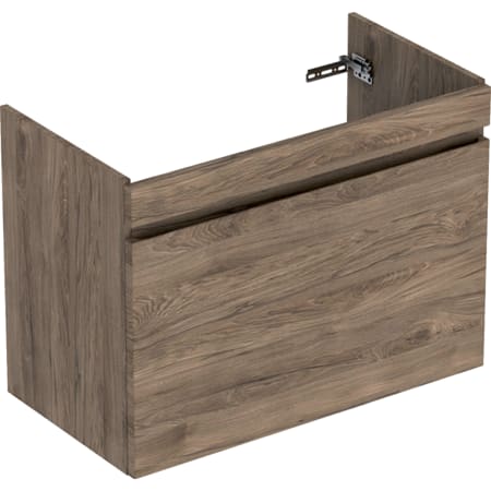 501.906.JR.1 Шкафчик для раковины Geberit Renova Plan, с одним выдвижным ящиком и одним внутренним выдвижным ящиком Geberit  - Вид №26