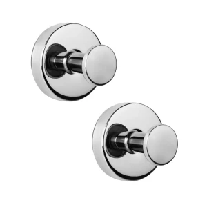 Крючок на присоске Fix сталь цвет хром 2 шт.