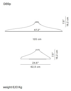 Светодиодная потолочная лампа из пенополиуретана