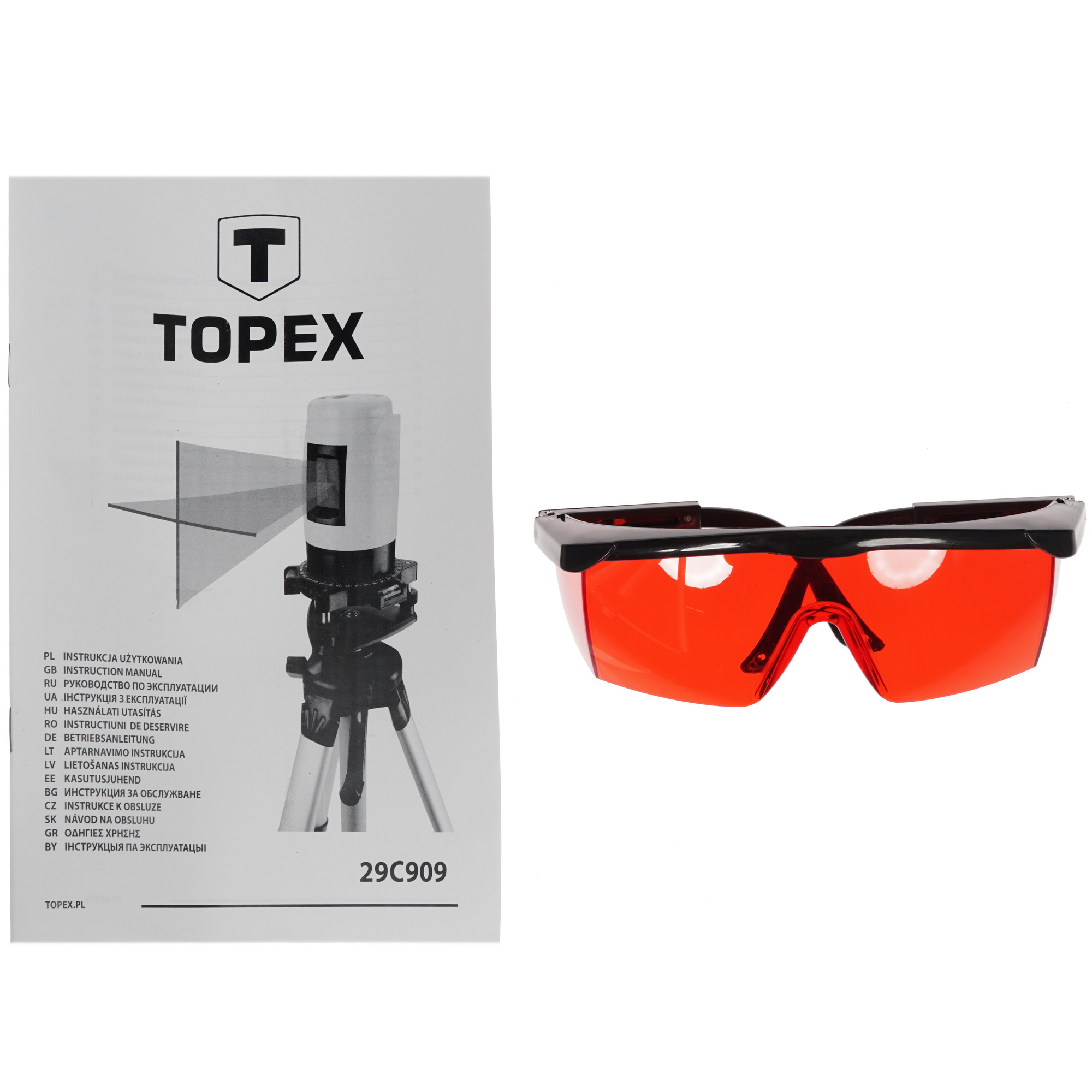 Лазерный нивелир Topex 29C909 1086306 STDN-0108710 - Вид №5