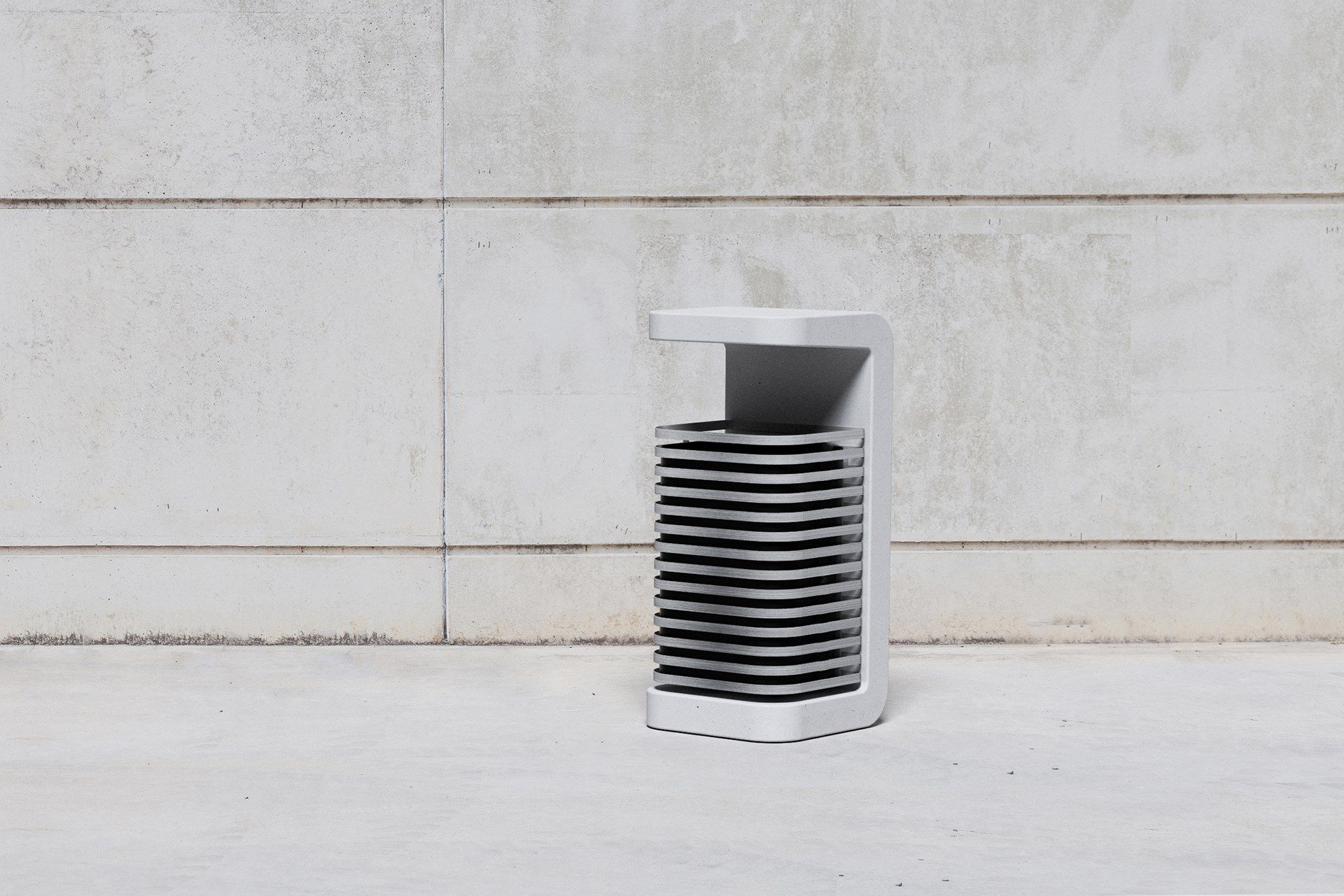 Держатель для мусора из нержавеющей стали и бетона SIT Flow ARCH-00151985 - Вид №4