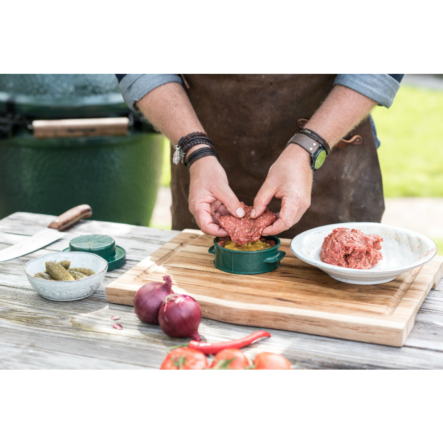 Пресс-форма для бургеров Big Green Egg, зеленая BGEBP - Вид №2