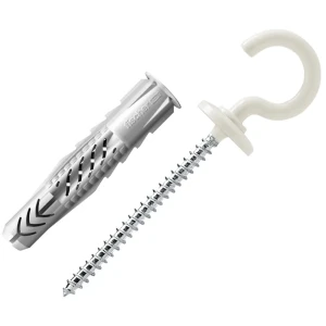 Дюбель-крюк-полукольцо Fischer UX RHN, 8x50 мм, нейлон, 25 шт. 82160559 STLM-2080140