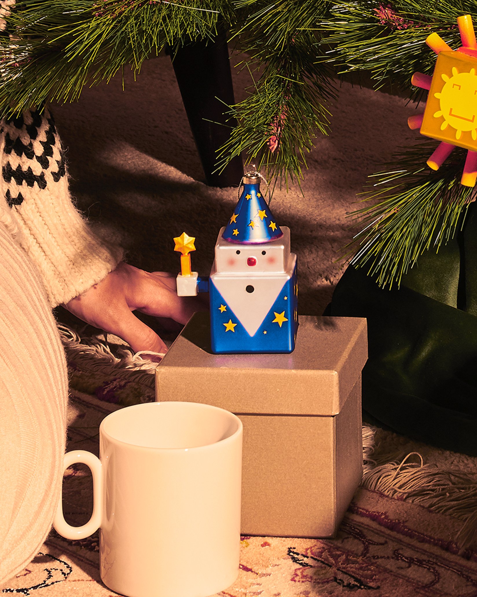 Новогоднее украшение Alessi Cubomago GJ02 10 - Вид №1