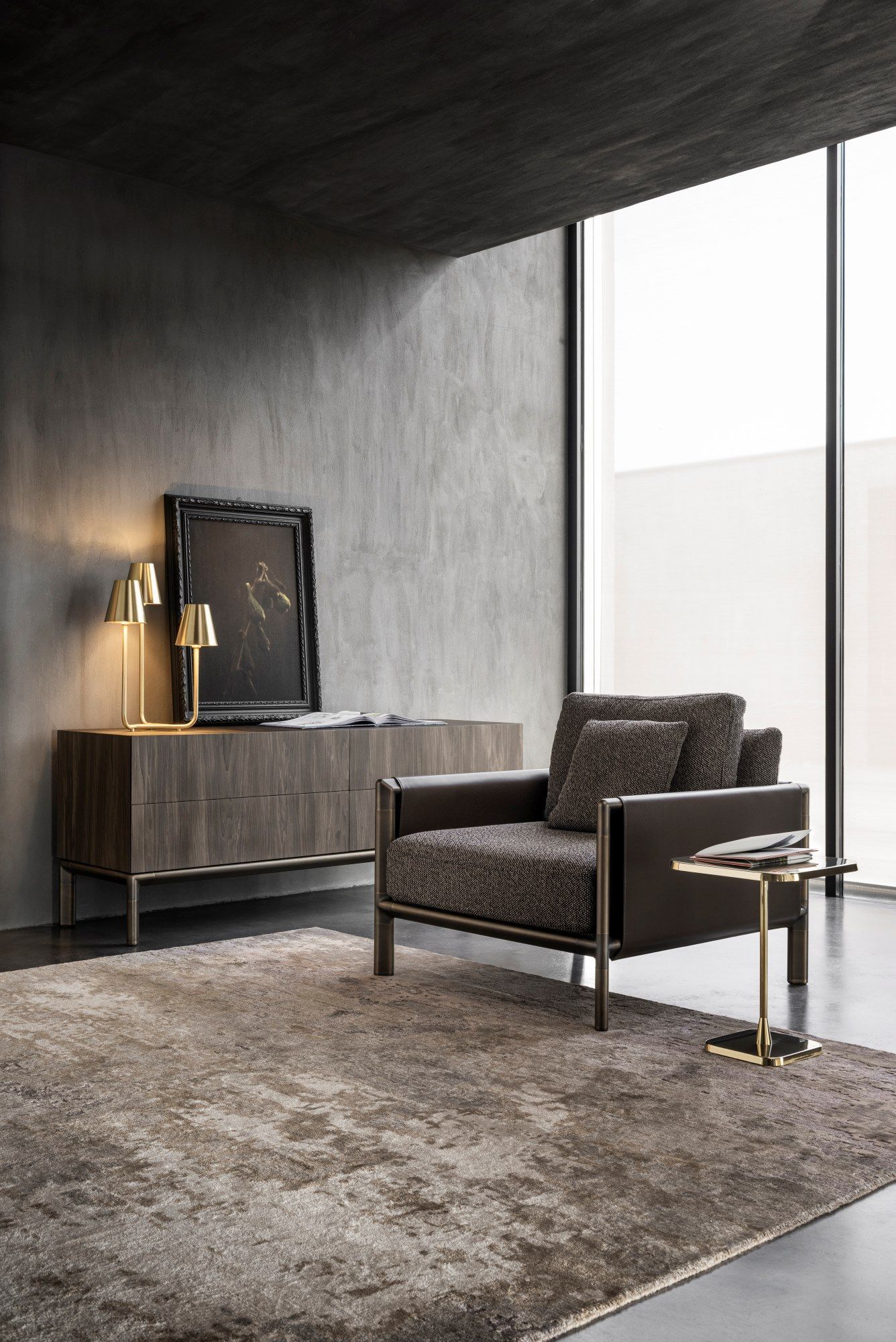 Шкаф из шпона с распашными дверями GHIDINI1961 ARCH-00148689 - Вид №5