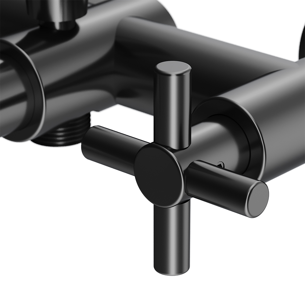 271000000 Graphite смеситель для ванны/душа Damixa Neo Classic  - Вид №3