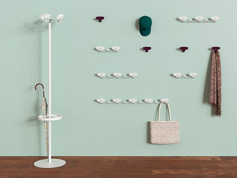 Окрашенная металлическая напольная вешалка Manade Инь ARCH-00098853