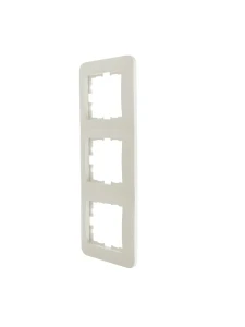 ASTI Рамка 3-ая вертикальная б/вст жемчужно-белый перламутр