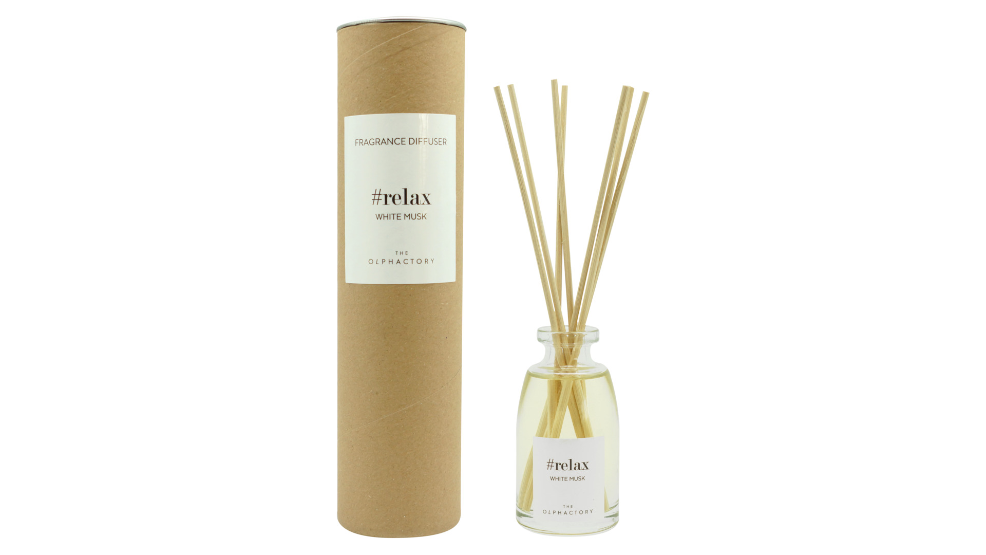 10656735 Ambientair Диффузор ароматический The Olphactory RELAX Белый мускус 100 мл Стекло - Вид №1