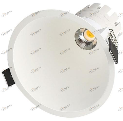 Martinelli Luce Встраиваемая алюминиевая стеновая шайба круглая регулируемая  2893 