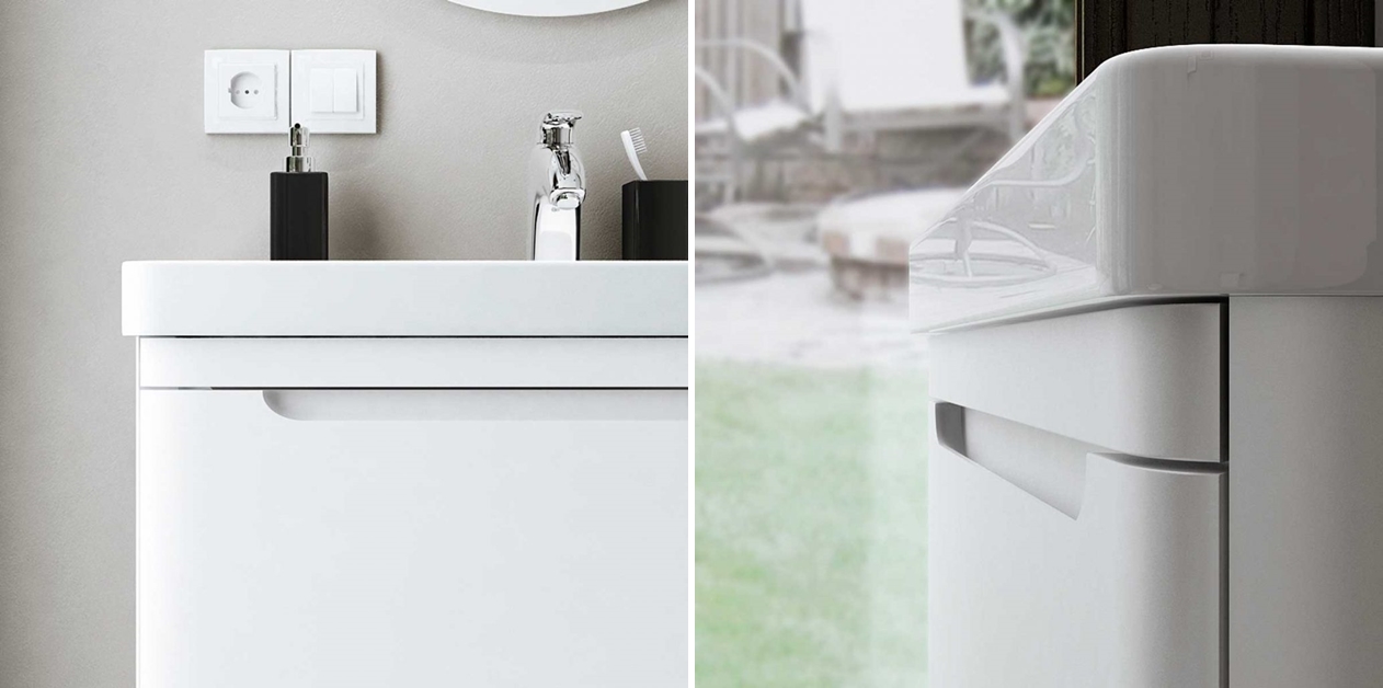 Avila Dos Тумба с раковиной LOOP 80 Color 70 Trendy LOOP TRENDY 2706208N70 - Вид №3