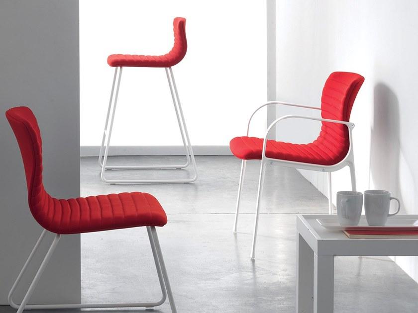 VAGHI Высокий табурет из саночной ткани Union guest U5spb/u5spn - Вид №2