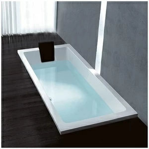 Ванна Gruppo treesse Quadra 170 V0720-SX белая прямоугольная встроенная левая