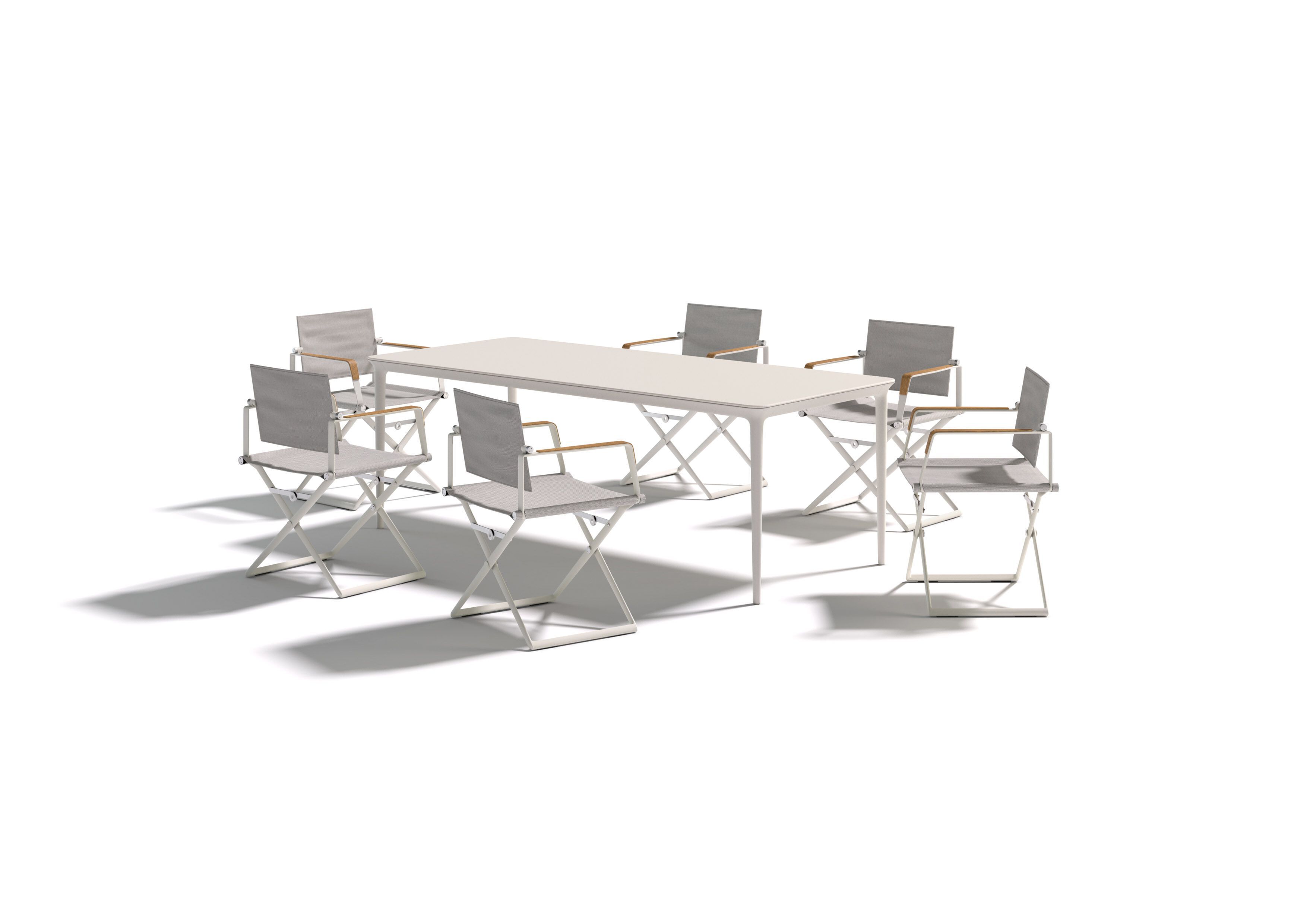 Прямоугольный садовый стол с верхней частью HPL DEDON BELLMONDE ARCH-00152107 - Вид №22