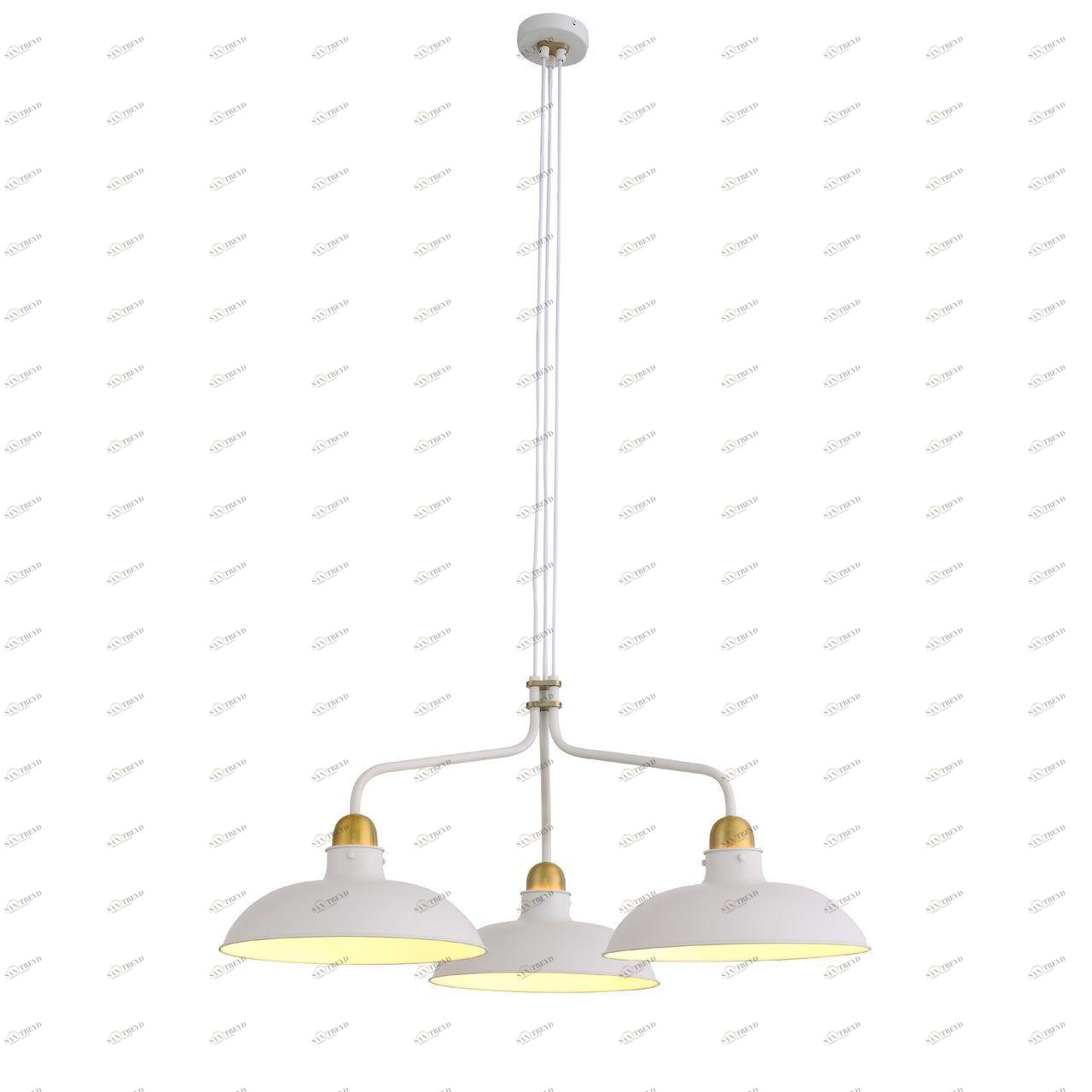 Подвесная люстра ST Luce Pietanza SL323.503.03 ST LUCE ДИЗАЙНЕРСКИЕ, PIETANZA 138204 Белый 