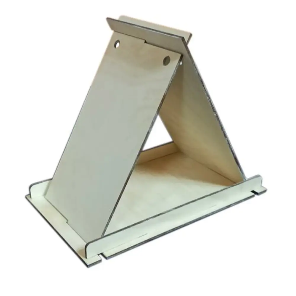 Santreyd: Деревянная кормушка-шалаш для птиц с удобным креплением 89134153 STLM-0078857