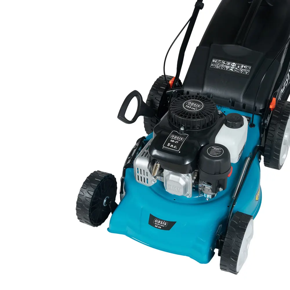 Газонокосилка бензиновая самоходная Oasis Garden Tools GB-27 5 л.с. 46 см 89361535 STLM-2153989  - Вид №5
