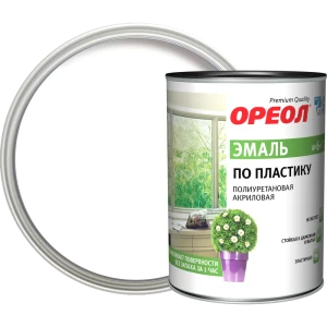 Эмаль по пластику Ореол полуматовая 0.9 кг 0.9 кг