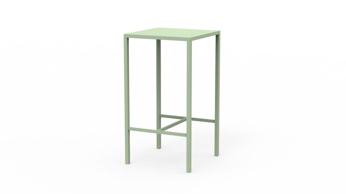 Высокий квадратный металлический садовый стол Vermobil SEASIDE ARCH-00134681 - Вид №15