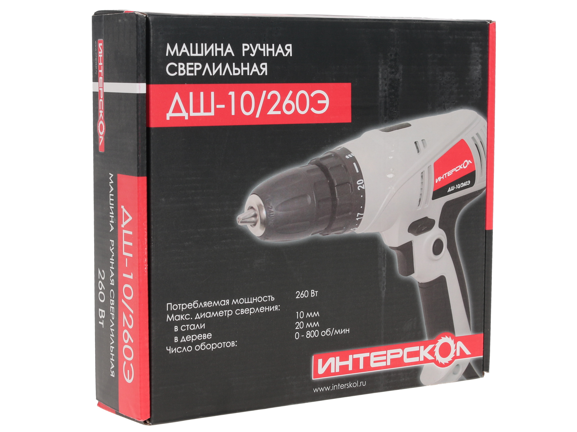 Дрель-шуруповерт Интерскол ДШ-10/260Э 1052507 STDN-0110791 - Вид №6