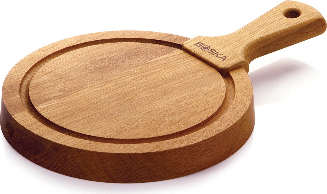 10584871 Boska Доска для сыра круглая Boska "Друзья" 24х16х3см, дуб Дерево 