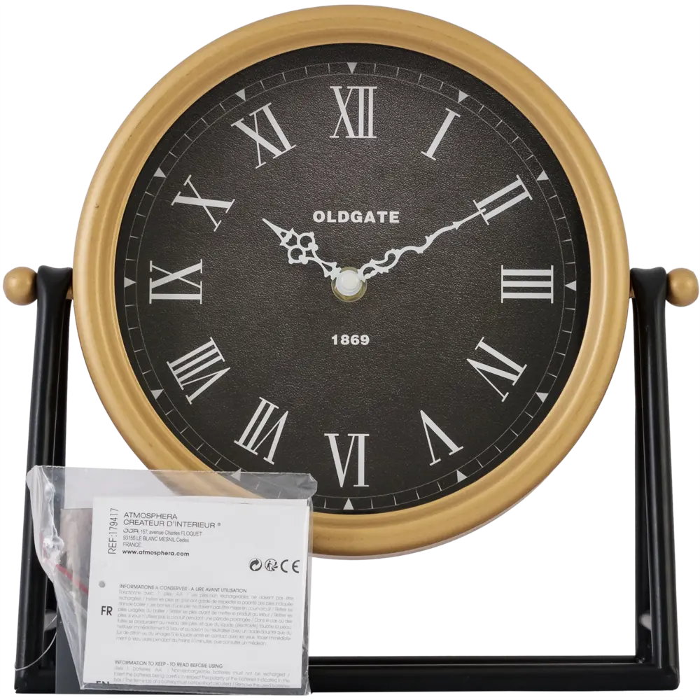 Часы настольные Atmosphera 5.2x26.5x27 см 179417 89071328 STLM-2153605  - Вид №3