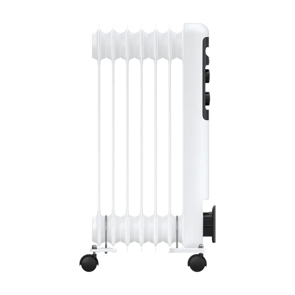 Обогреватель масляный Royal Clima GU9-2000M с механическим термостатом 2000 Вт цвет белый STLM-2023515 - Вид №3