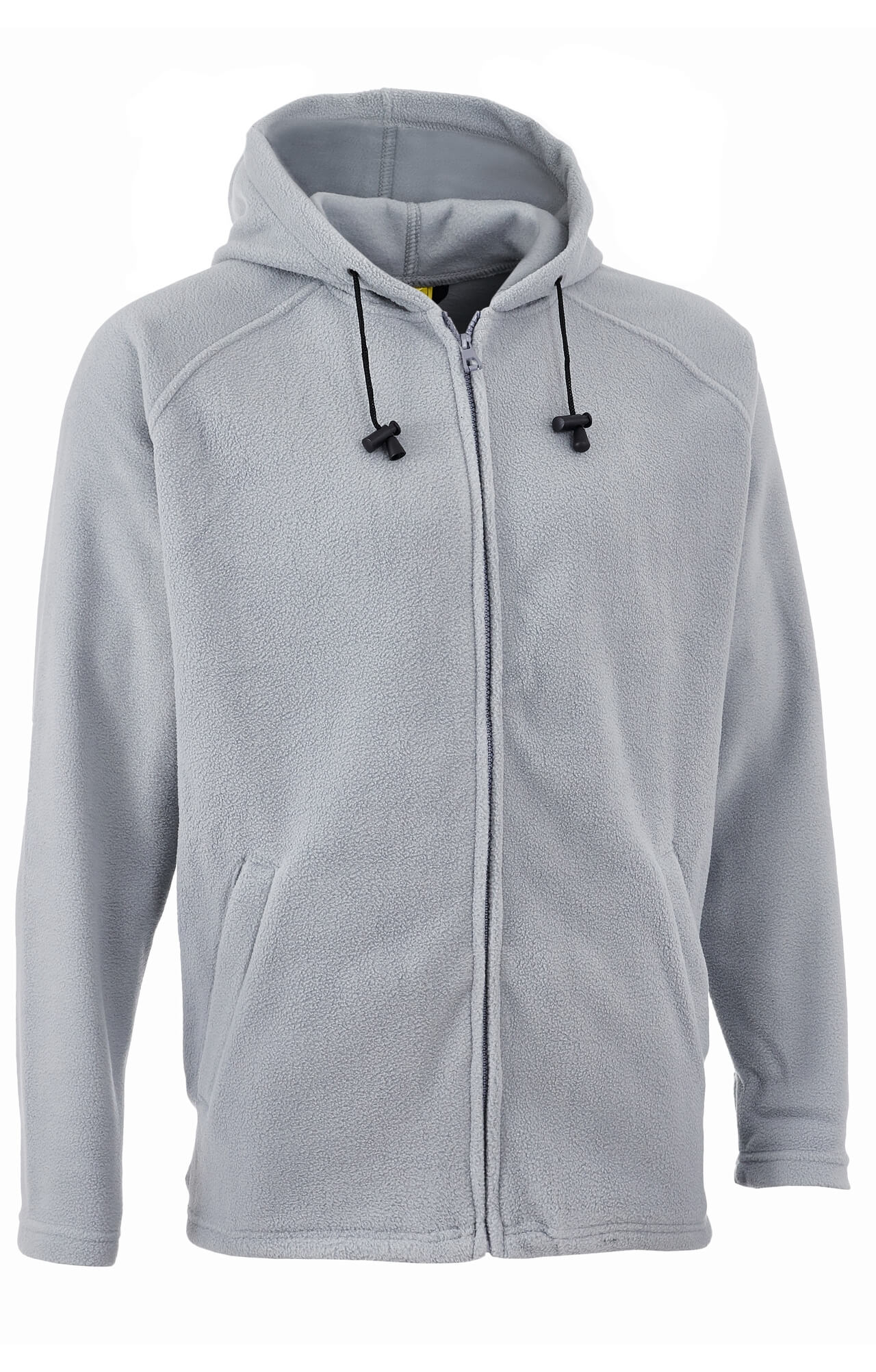 61315 Толстовка флисовая с капюшоном светло-серая  Одежда для промоакций  размер 60-62/170-176 Спецодежда  - Вид №2