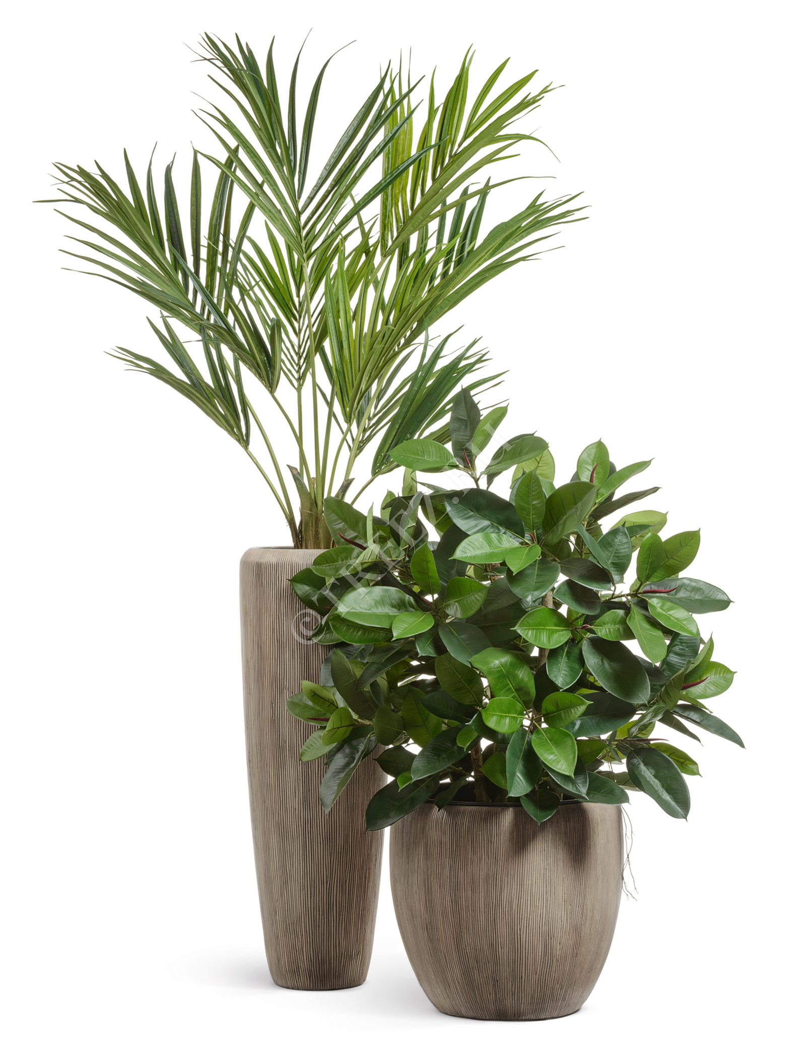 41.3321-06-049-BB-117 Кашпо  Effectory - серия Wow - Высокий конус Design - Капучино Цветочная коллекция  - Вид №8