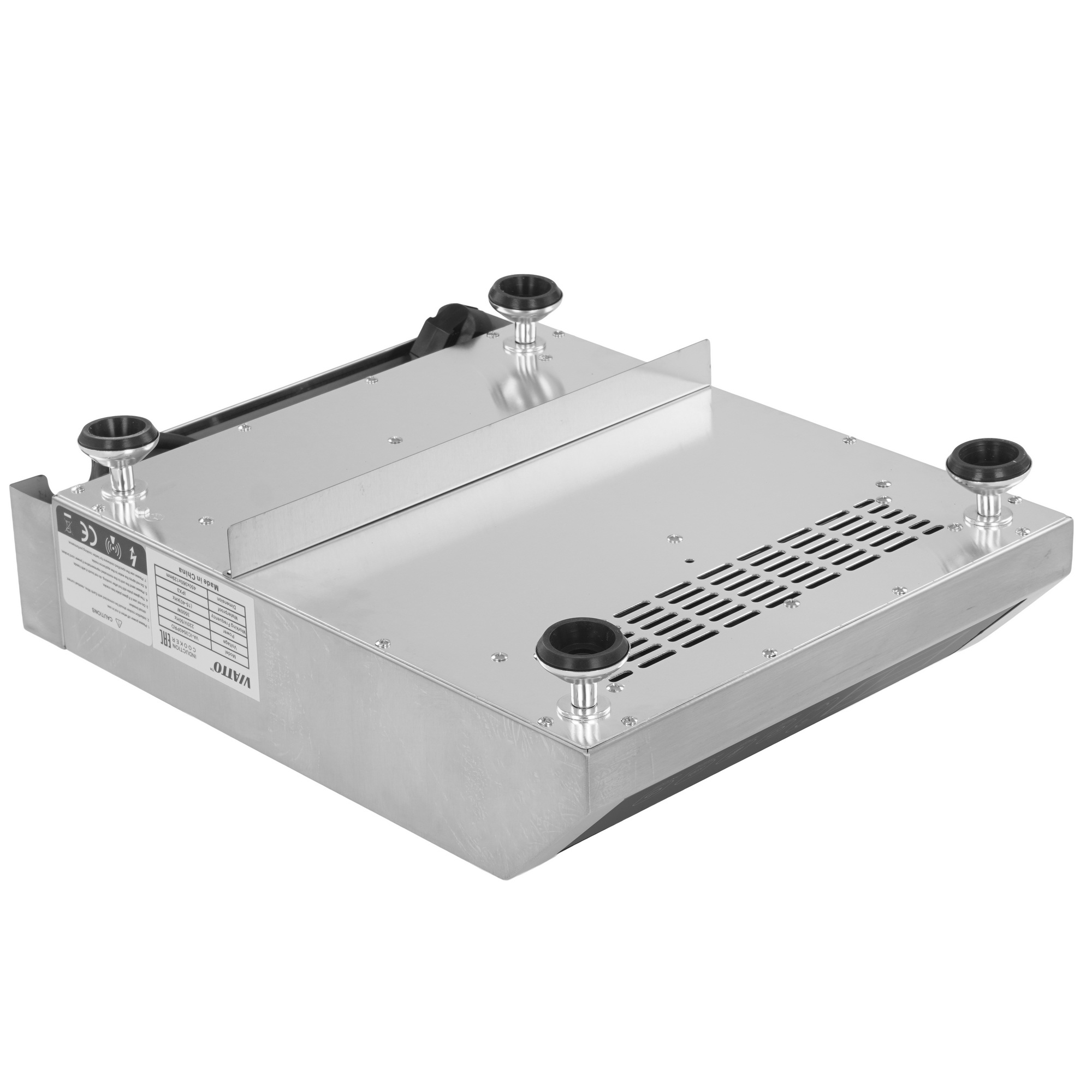 9909609 Плита компактная электрическая VIATTO VA‑IC3540PRO серебристый STDN-0074574 - Вид №4