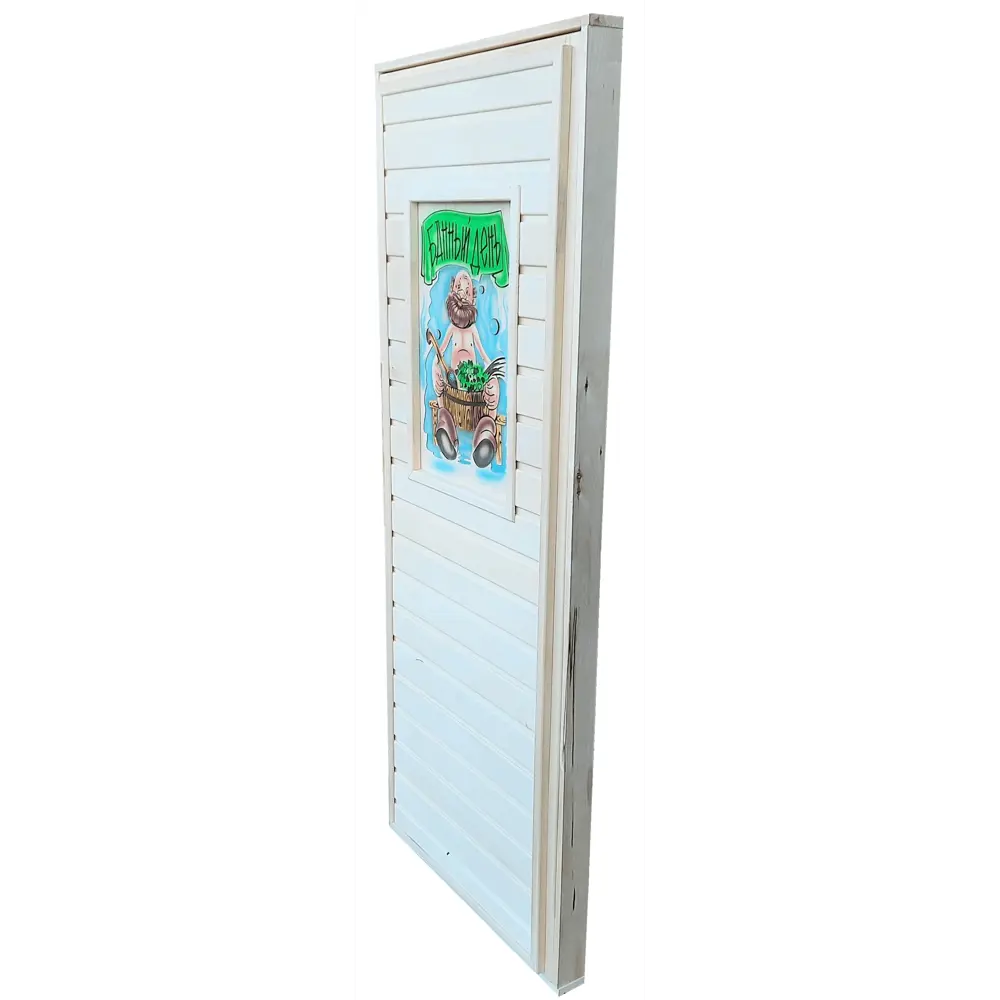 Santreyd Дверь для сауны из натуральной осины с текстурной отделкой 82342547 STLM-0024932 - Вид №2