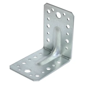 Угол крепежный монтажный усиленный сталь оцинкованная 90x65x2.5x90 мм
