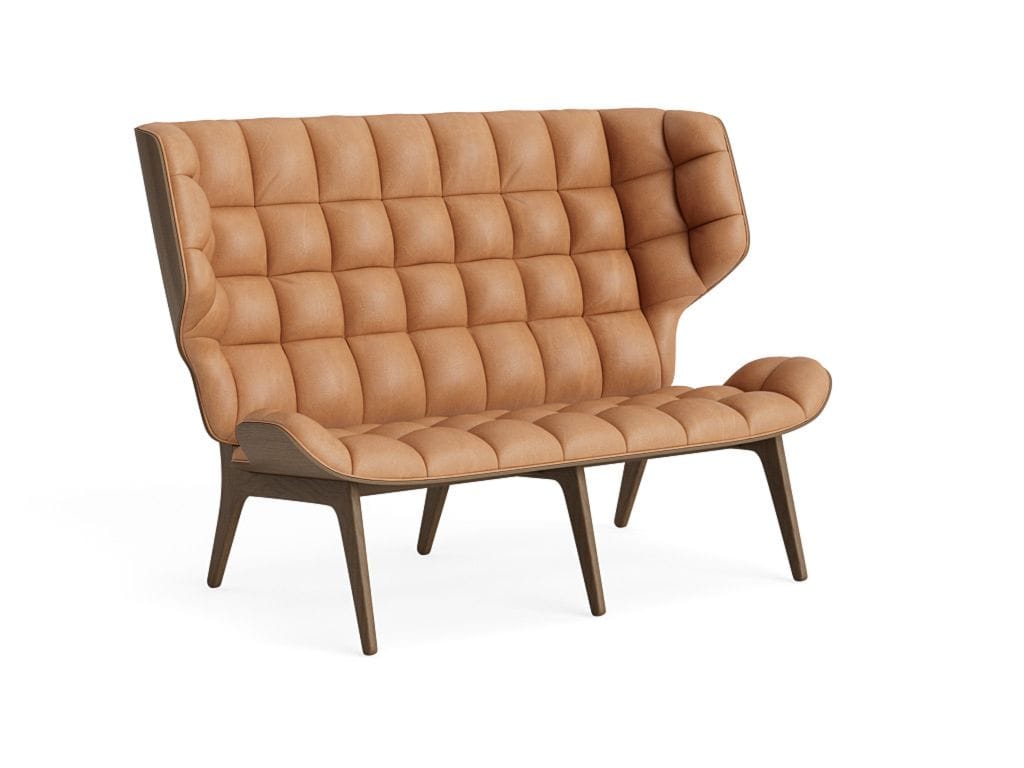 2-местный кожаный капитонный диван NORR11 Mammoth ARCH-00016626 - Вид №3