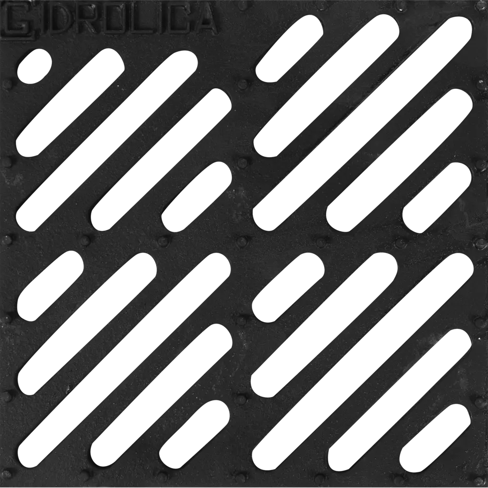 Решётка к дождеприёмнику чугунный GIDROLICA STLM-2024095 - Вид №1